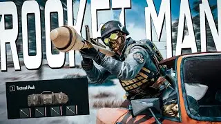 ROCKET MAN - Trolling everyone with INSANE MAX PANZERFAUST LOADOUT - PUBG