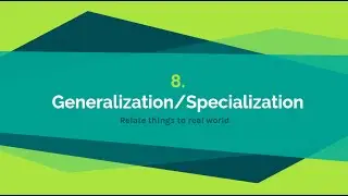 8 - Generalization | Object Oriented Programming with Python