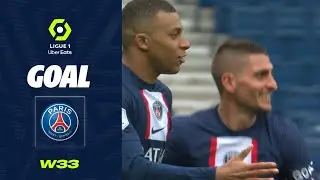 Goal Kylian MBAPPE (29' - PSG) PARIS SAINT-GERMAIN - FC LORIENT (1-3) 22/23