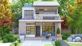 Awesome Ideas 2 Storey House 2 Balcony and Back Yard (highlight)