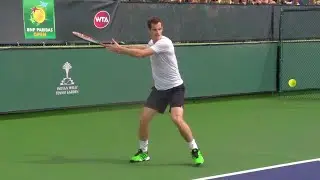 Andy Murray Forehand Slow Motion  - ATP Tennis Forehand Technique