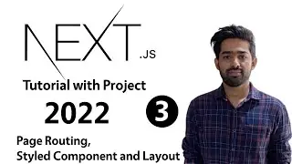 NextJS Project Tutorial - Page Routing, Styled Component, Layout - 03