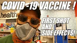 COVID-19 VACCINE FIRST SHOT AND SIDE EFFECTS! - LAWRENCE RYAN - REBEL TUNNEL VLOG