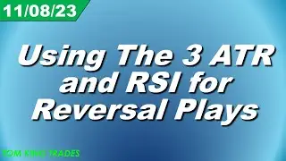 Daily Update, Plus How to Use The 3 ATR and RSI To Trade Reversals - Nov 8, 2023