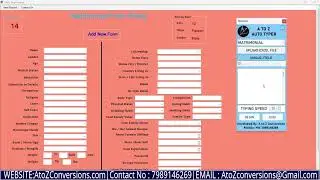 Matrimonial Automatic Form filler software