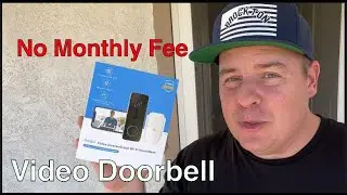 No Monthly Fee Video Doorbell: Aosu Video Doorbell Review