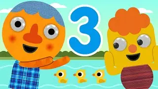 Count And Move | Count To Twenty | Noodle & Pals