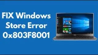 Windows Store Error 0x803F8001 in Windows 10 Solved #error 0x803f8001 windows 10#0x803f8001 windows