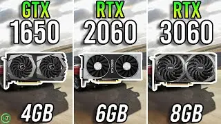 GTX 1650 vs RTX 2060 vs RTX 3060 - Huge Difference?