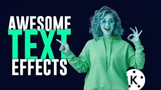 2 Awesome Text Effects In KineMaster 🔥