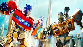 TRANSFORMERS ONE "Optimus Prime Vs Soundwave Fight Scene" Trailer (NEW 2024)