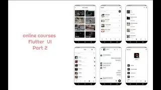 Flutter UI Tutorial | Online Courses Flutter App UI Part 2