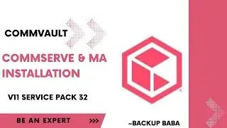 Commserve And Media Agent Installation Commvault | V11 SP32| Commvault installation step by step