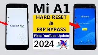 Xiaomi Mi A1 : Screen Unlock & FRP Bypass (without pc) | NEW METHOD 100% WORKING