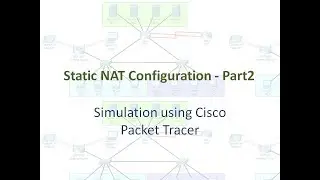 Static NAT Configuration using Cisco Packet Tracer - Part2