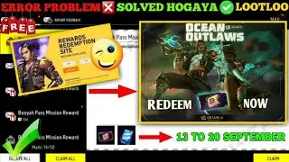 FREE FIRE REDEEM CODE TODAY 14 SEPTEMBER REDEEM CODE FREE FIRE | FF REDEEM CODE TODAY 14 SEPTEMBER