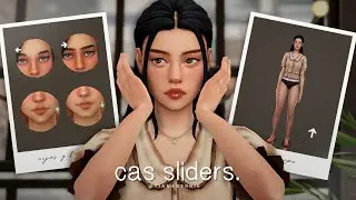cas sliders que transformarán tus sims en los sims 4.