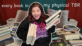 EVERY SINGLE BOOK ON MY PHYSICAL TBR 📖🥰✨