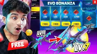 How To Max All Evo Gun Skins Free🔥 NEW EVO BONANZA EVENT || Free Fire New Event || FireEyes Gaming