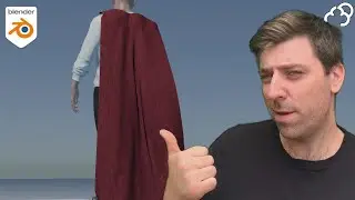Cloth Simulations - Making a Cape in Blender Tutorial