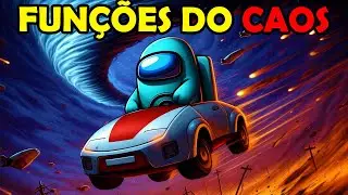 Virei AS FUNÇÕES QUE FAZ O CAOS no Among Us