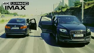 Tenet 4K HDR IMAX | Reverse Car Chase