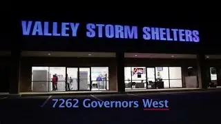 Valley Storm Shelters Interactive Showroom Huntsville, Alabama