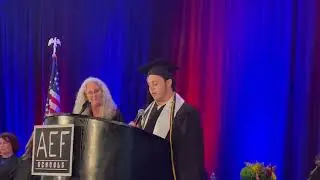 The 2022 Alternative Education Foundation (AEF) high school graduation speech - Leonard Axelrod