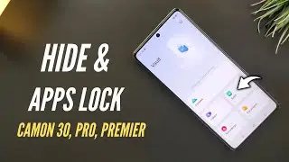 Tecno Camon 30, Pro, Premier How To Hide & Apps Lock | Step By Step |