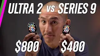 Apple Watch Ultra 2 vs Apple Watch Series 9 // Twice the Price = Twice the Features?