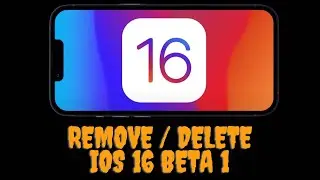 How To delete iOS 16 beta 1 profile from any iPhone without computer