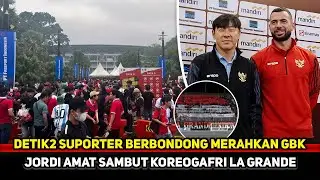 GBK FULL TEROR IRAK! Suporter sampai keluarkan aturan khusus~Jordi Amat temukan kunci kemenangan