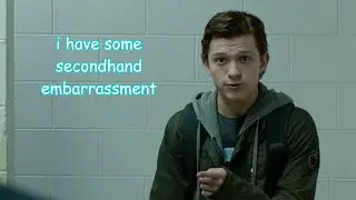 peter parker being awkward for 3 painful minutes straight