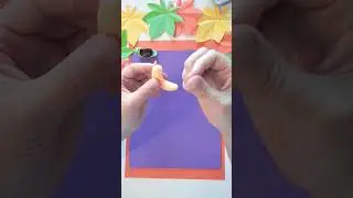 Поделки из каштанов Улитка Easy Snail Craft #осенниеподелки #улитка #snail