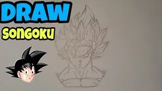 KID ANIME: Hướng dẫn vẽ Songoku- Dragonball Super. Ai cũng vẽ được.