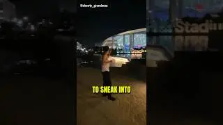 They Snuck Into A Stadium!