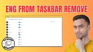 How to Remove ENG from Taskbar in Windows 10