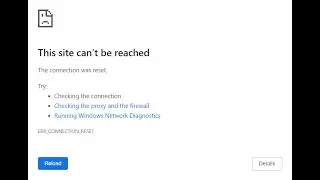 How To Fix ERR CONNECTION RESET on Chrome Browser 2022