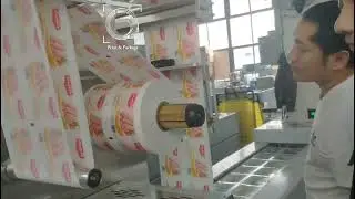 Термоформовочное оборудование для упаковки сосисок