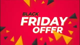 Product Banner in After Effects - Black Friday Banner - After Effects Tutorial - Easy Method