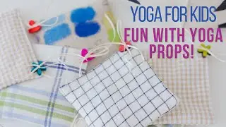 Kids Yoga | FUN with yoga props! | Child's Pose Yoga