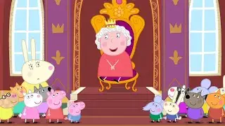 Peppa Pig Playground 👑 | The Queen | Peppa Pig Full Episodes