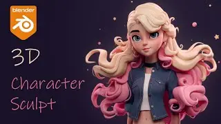 Stylized Character in Blender