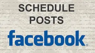 How to schedule posts on Facebook Page