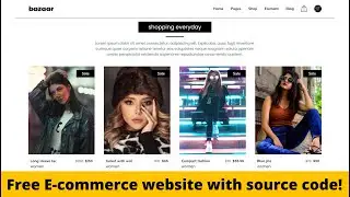 Ecommerce website with Reactjs, Stripe Payment , Redux || FREE source code