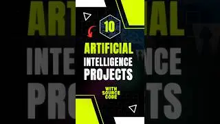 10 Artificial Intelligence Project Ideas💡 Unique AI Projects #shorts #artificialintelligence #ai