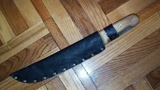 Чехол для мачете своими руками. How to make a machete holster.