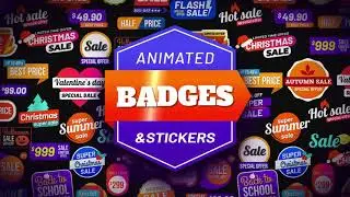 AEJuice Animated Sales Badges