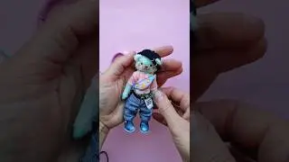Обзор на Тедди мишку 😍👍 Мятный мишка с пчелкой. Дина Пискун ТГ:Милушки клуб 🌱 
