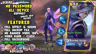 NEW Script Skin Ling Dragon Tamer No Password | Effect & Voice Indonesia - Terbaru Mobile Legends